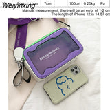 Weiyinxing Women's Bag 2023 Trend Flap Lady Crossbody Bags For Women Summer Woman Messenger Purse Jelly Women's Shoulder Bag