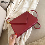 Weiyinxing YIDE Fashion Crossbody Bags for Women Luxury Handbags Women Bags Designer PU Leather Female Travel Shoulder Messenger Bags
