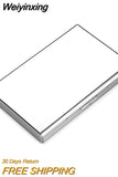 Weiyinxing Aluminum Antimagnetic Card Holder Women Men Metal Credit Card Business Card Holders Organizer Purse Wallet