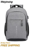 Weiyinxing Backpack Waterproof Male Ultra Lightweight Back Bag for Men Travel Backpacks Book Bag Men's Stylish Notebook Casual Backpack