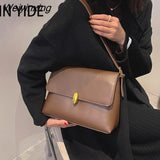 Weiyinxing Hot Fashion Solid Pu Leather Shoulder Bags for Women New Luxury Designer Female Elegant Lady Handbag Crossbody For Girls