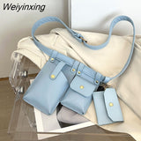 Weiyinxing Women Simple Belly Bag Flap Belt Waist Bags Trend Exquisite Chest Bags for Women Ladies Travel Brand Designer Handbags