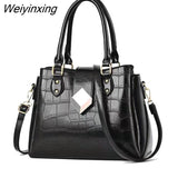 Weiyinxing Women's bag 2023 summer new style European and American fashion stone pattern large-capacity one-shoulder messenger handbag