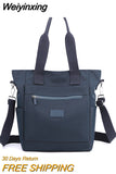 Weiyinxing Women Backpack Nylon Shoulder Bags For Teenage Female Bookbags Vintage Female Casual Travel Crossbody Bag