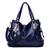 Weiyinxing Women's Bag 2024 Soft Leather Large Capacity Handbag Fashion Mother Bag Middle-Aged One-Shoulder Cross-Body Bag Tide