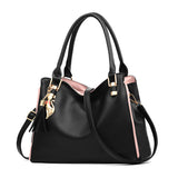 Weiyinxing Women's Bag Soft Skin Mother Bag 2024 Korean Version Of The New Fashion And Simple Middle-Aged Women's Bag Large Capacity Handbag