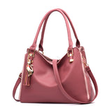 Weiyinxing Women's Bag Soft Skin Mother Bag 2024 Korean Version Of The New Fashion And Simple Middle-Aged Women's Bag Large Capacity Handbag