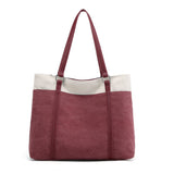 Weiyinxing Shoulder Handbag Spring New Japanese And Korean Version Casual Women Trend Cloth Art Pure Color Women's Bag Versatile Canvas Women's Bag
