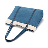 Weiyinxing Shoulder Handbag Spring New Japanese And Korean Version Casual Women Trend Cloth Art Pure Color Women's Bag Versatile Canvas Women's Bag