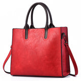 Weiyinxing Vintage Commuter Big Bag 2024 New Women's Bag Large Capacity Handbag Single Shoulder Cross-Body Bag Soft Leather Fashion Lady