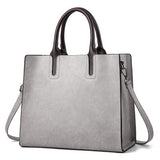 Weiyinxing Vintage Commuter Big Bag 2024 New Women's Bag Large Capacity Handbag Single Shoulder Cross-Body Bag Soft Leather Fashion Lady