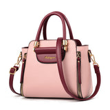 Weiyinxing Bullet Can Be Folded] Bag Female 2024 New Fashion Contrast Color Handbag Large Capacity One-Shoulder Cross-Body Bag Tide