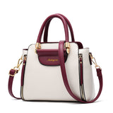 Weiyinxing Bullet Can Be Folded] Bag Female 2024 New Fashion Contrast Color Handbag Large Capacity One-Shoulder Cross-Body Bag Tide