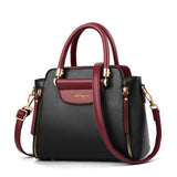 Weiyinxing Bullet Can Be Folded] Bag Female 2024 New Fashion Contrast Color Handbag Large Capacity One-Shoulder Cross-Body Bag Tide