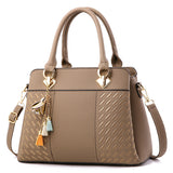 Weiyinxing Women's Bag 2024 Autumn And Winter New Lady Handbag Large Capacity Middle-Aged Mother Bag One-Shoulder Cross-Body Bag Tide