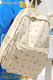 Weiyinxing Women College Student Backpack Double Shoulder Large Capacity Travel Laptop Rucksack Book Schoolbag For Teenage Girl 2023 New