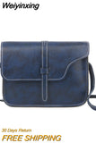 Weiyinxing Fashion Cheap Lady Shoulder Bags Simple Retro Women Messenger Bag Solid Color All-match Small Square Crossbody Bag For Women