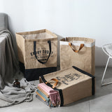 Weiyinxing Wheat Zakka Jute Cloth Shopping Bag Moistureproof Large And Small Simple Modern Handbag Yellow Bag