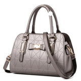 Weiyinxing Knot Women's Bag 2024 New Fashion Embossed Hand Carry Bag Large Capacity Shoulder Bag