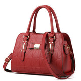 Weiyinxing Knot Women's Bag 2024 New Fashion Embossed Hand Carry Bag Large Capacity Shoulder Bag