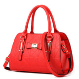 Weiyinxing Knot Women's Bag 2024 New Fashion Embossed Hand Carry Bag Large Capacity Shoulder Bag