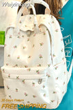 Weiyinxing Floral Laptop Student Bag Trendy Girl Print Cute Travel Book Backpack Fashion New Lady College Backpack Women School Bags