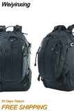 Weiyinxing Liters Men Military Tactical Backpack Army Assault Bags 900D Waterproof Outdoor Molle Pack for Trekking Camping Hunting Bag