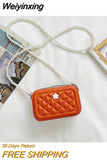 Weiyinxing Children's Small Messenger Bag Baby Kids Cute Square Shoulder Bags Girls Princess Accessories Coin Purse Handbags Wallet