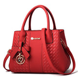 Weiyinxing Female 2024 Fashion Handbag Big Bag Tide Middle-Aged Embroidery Thread Single Shoulder Cross-Body Bag Handbag