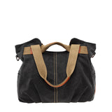 Weiyinxing Version Fashion Joker Casual One Shoulder Oblique Cross Handbag New Retro Trend Casual Canvas Bag Women's Bag