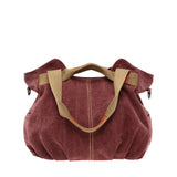 Weiyinxing Version Fashion Joker Casual One Shoulder Oblique Cross Handbag New Retro Trend Casual Canvas Bag Women's Bag