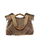 Weiyinxing Version Fashion Joker Casual One Shoulder Oblique Cross Handbag New Retro Trend Casual Canvas Bag Women's Bag