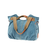 Weiyinxing Version Fashion Joker Casual One Shoulder Oblique Cross Handbag New Retro Trend Casual Canvas Bag Women's Bag