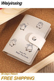 Weiyinxing Cards Holders Anti Thief Cartton Cat Bank Credit Bus Cards Cover Business Shield Card Holder Coin Pouch Wallets Bag Organizer