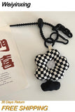 Weiyinxing Flower Pendant Bag Accessories Women Handbag Decoration Creative Keychain Pendants Girls Bag Hanging Ornament Charm Gift