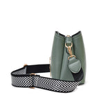 Weiyinxing Chen Female Bag] 2024 New Bow Knot Shell Bag Simple Large Capacity Fashion Pure Color Cross-Body Bag