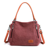 Weiyinxing Cloth Bag Bag Canvas Bag New Student Art Cross-Slung Large Capacity Ladies Bag Canvas Bag Women's Shoulder Bag