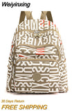 Weiyinxing Nylon Women Backpack Casual Waterproof Youth Lady School Bag Female Daypack Women's Shoulder Bags Rucksack Mochilas