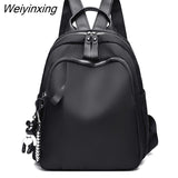 Weiyinxing Lightweight Women's Backpack Oxford Waterproof Classic Elegant Girl Rucksack Shopping Leisure School Bag 2023 New Design