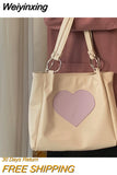 Weiyinxing Pattern Women PU Leather Shoulder Bags Female Cool Girl Purple Underarm Bag Fashion Design Ladies Small Tote Handbags