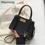 Weiyinxing high-end design bolsas novas bolsas de moda de um ombro mensageiro portátil kelly bolsas