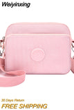 Weiyinxing Bag Woman Women Oxford High Quality Messenger Bags Travel Solid Fashion Casual Crossbody Bag Female Shoulder Bag Wallet