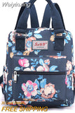 Weiyinxing Women School Bags Ladies Shoulder Backpacks Large Capacity Mommy Baby Nursing Bags Fashion Female Business Laptop Backpack