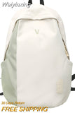 Weiyinxing Lady Waterproof High Capacity Book Backpack Girl Boy College Backpack Male Female Travel Bag Fashion Men Women Laptop Bag