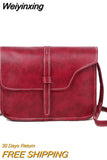 Weiyinxing Fashion Cheap Lady Shoulder Bags Simple Retro Women Messenger Bag Solid Color All-match Small Square Crossbody Bag For Women