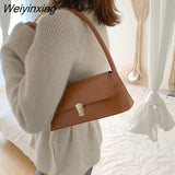 Weiyinxing Bag Women's Bag 2023 French Niche Bag Western Style New Trendy Fashion Portable All-match Ins Shoulder Bag Handbags 911