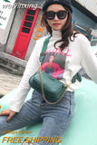 weiyinxing chains women shoulder bags designer wide strap messenger bags luxury pu leather crossbody bag lady small purse 3 bag set