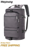 Weiyinxing Sports Women's Shoulder Travel Backpack Multifunctional Lady Weekend Yoga Luggage Zipper Lightweight Swim Crossbody Bag