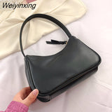 Weiyinxing Women's Shoulder Bag 2023 Trendy Candy colors Women's handbag Small Summer Baguete Bag For Women Shoulder Bags Female Hobos