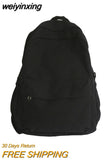 weiyinxing Women Backpack Waterproof Nylon For Teenage Girls Schoolbag Shoulder Fashion Men Black Bagpack Travel Bag Rucksack